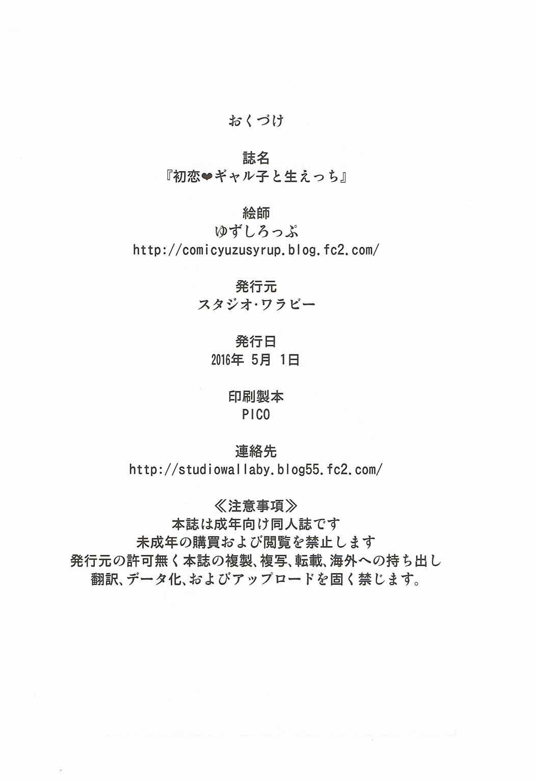 Hatsukoi Galko to Nama Ecchi - Page 25