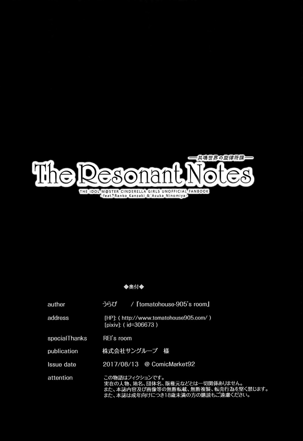 The Resonant Notes -Kyoumei Sekai no Senritsu Fuchou- - Page 22