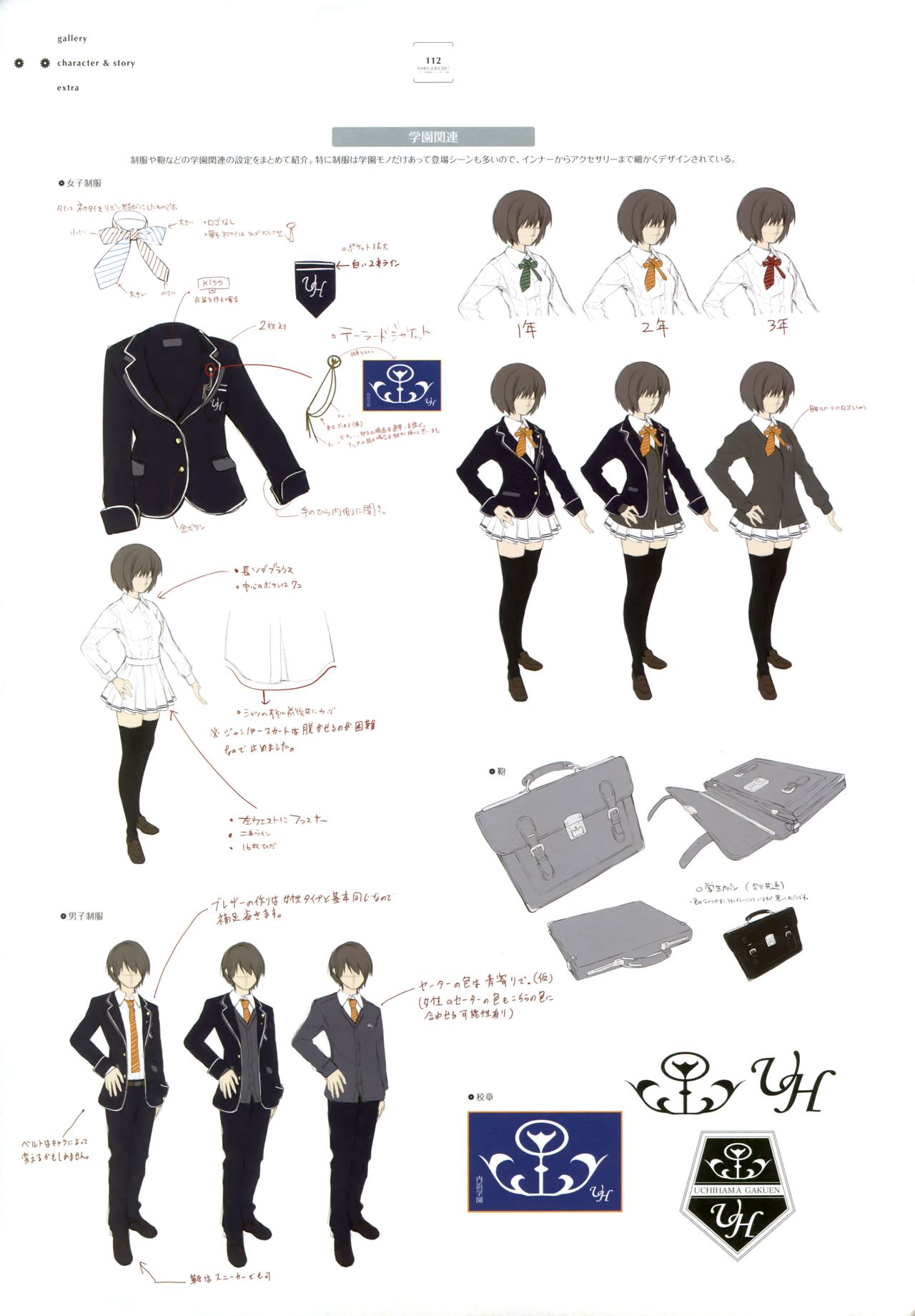 Ushinawareta Mirai o Motomete Visual Fanbook - Page 104