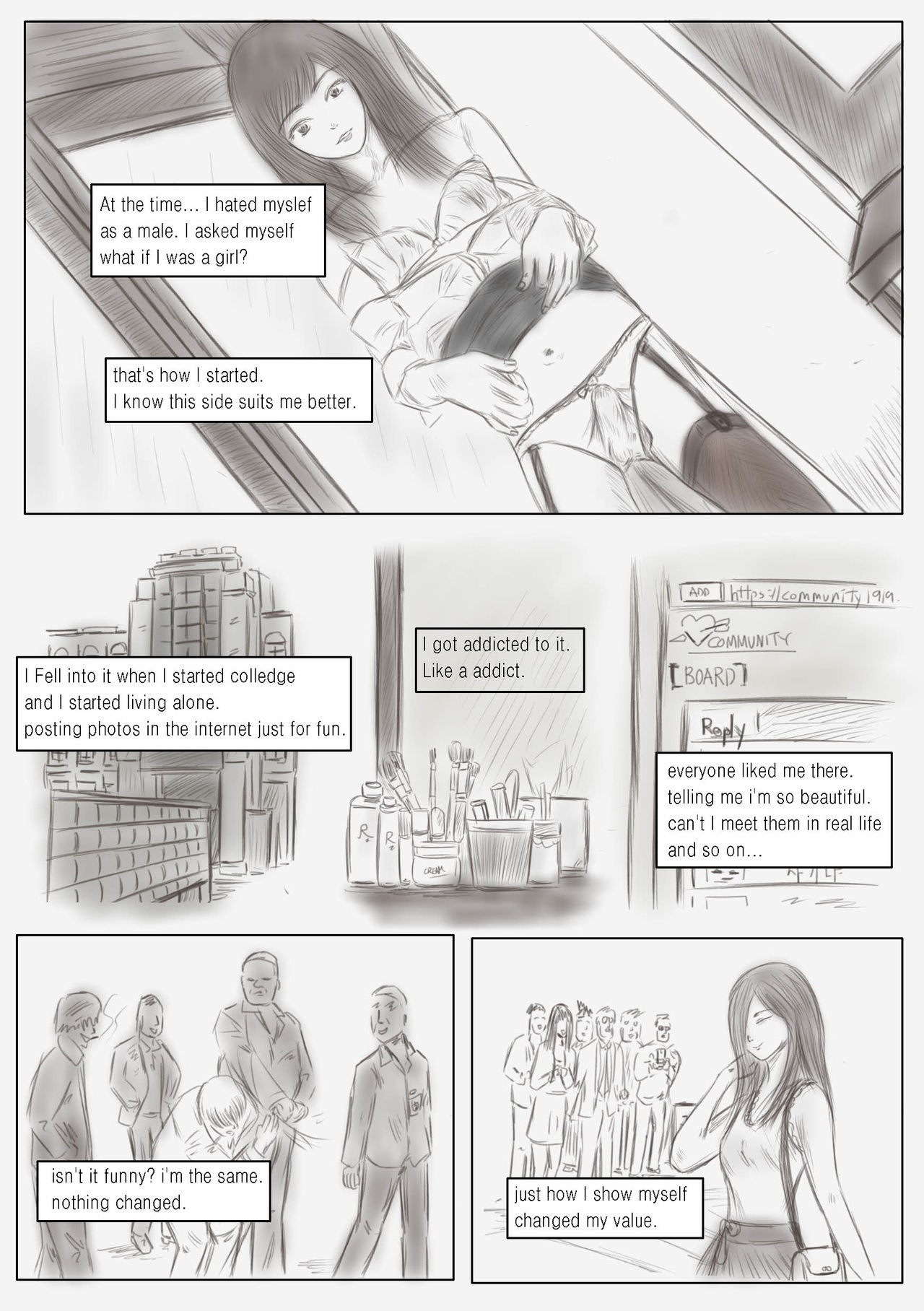 Litmus Vol.2 - The teacher wearing a skirt - Page 13
