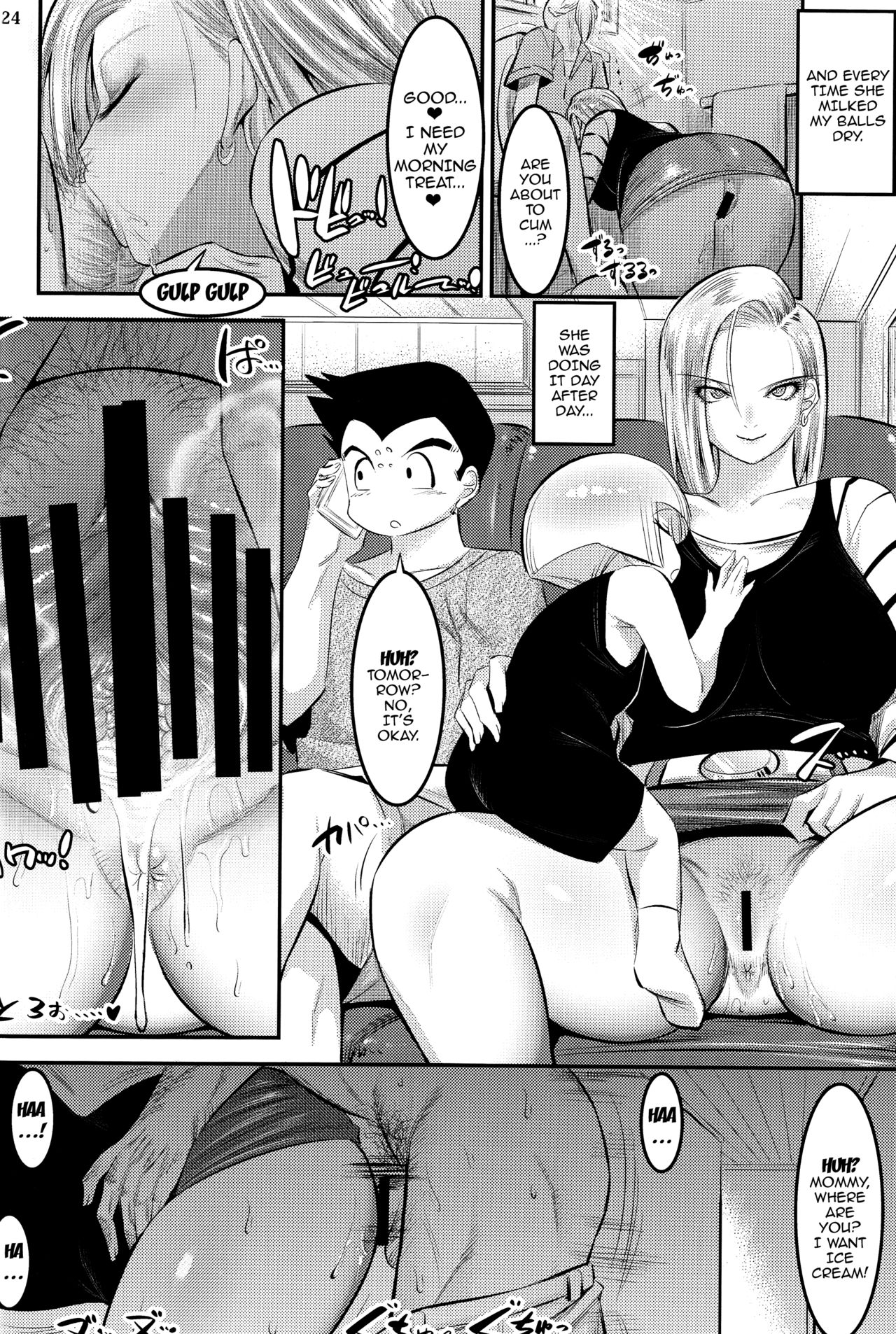 A Story About How Android 18 Squeezes Me Dry Everyday - Page 23