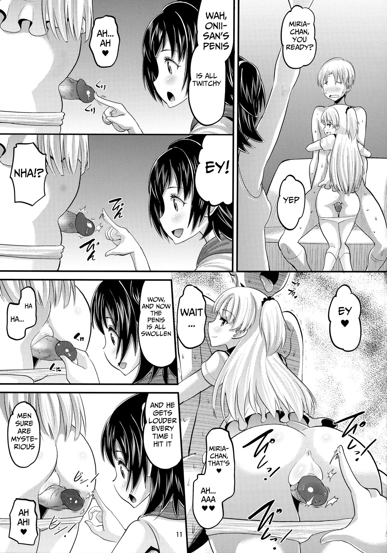 Rika to Miria ni Shiboritorareru Hon - Page 10