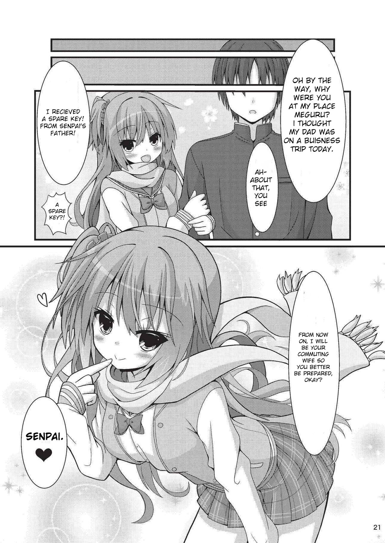 Asa kara Meguru to Maji Ero Senpai Suru Hon - Page 20