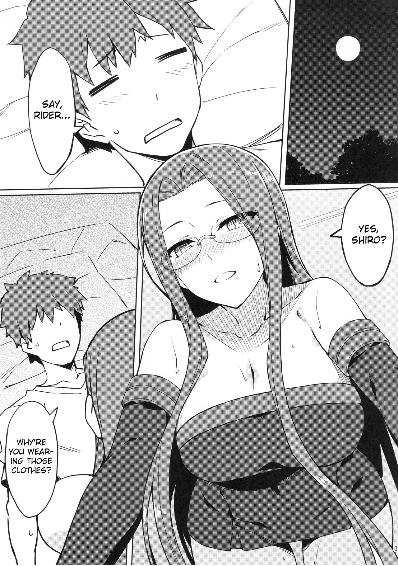 Rider-san to Oshiire. - Page 3