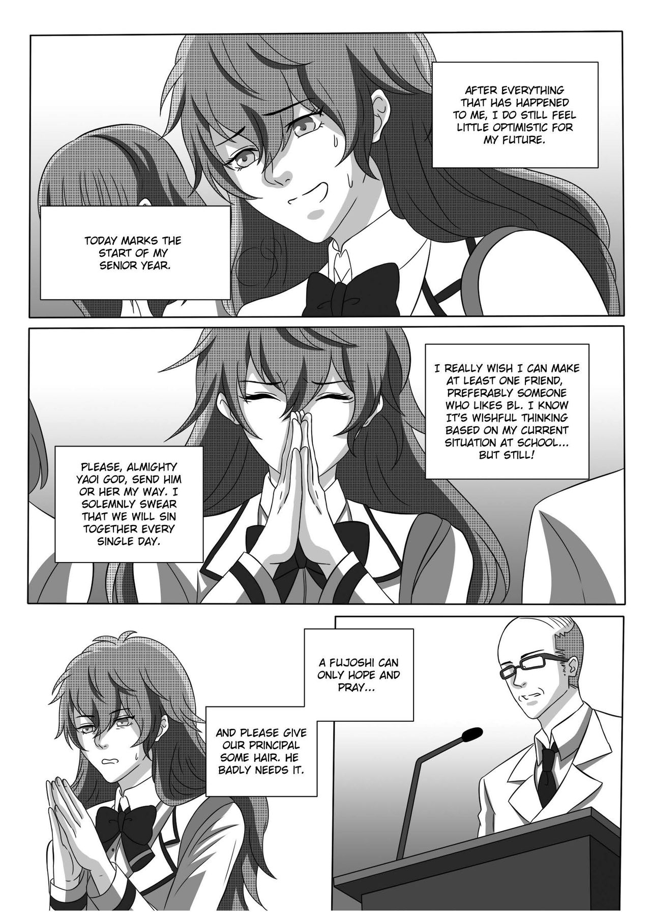 Fujoshi Trapped in a Seme's Perfect Body 1, 2 - Page 22