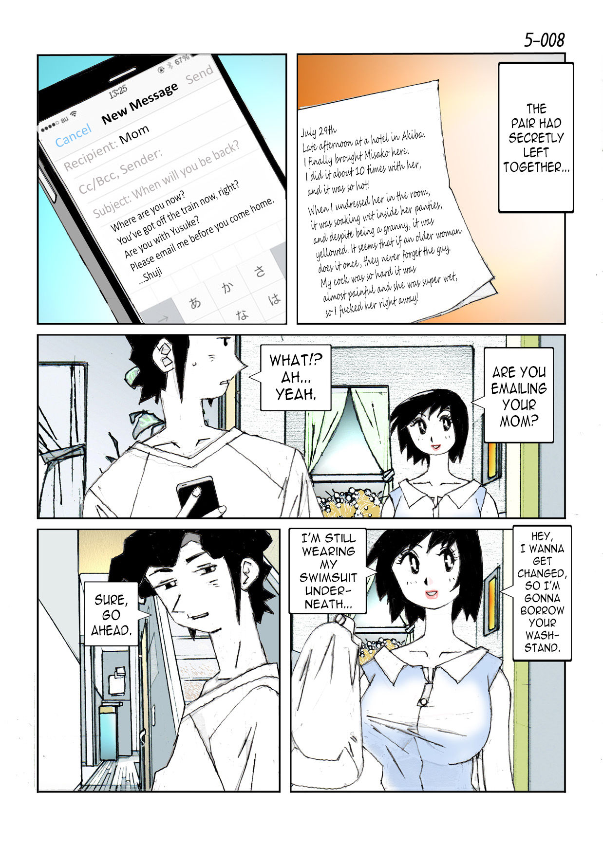 Kamo no Aji - Misako 5 - Page 10