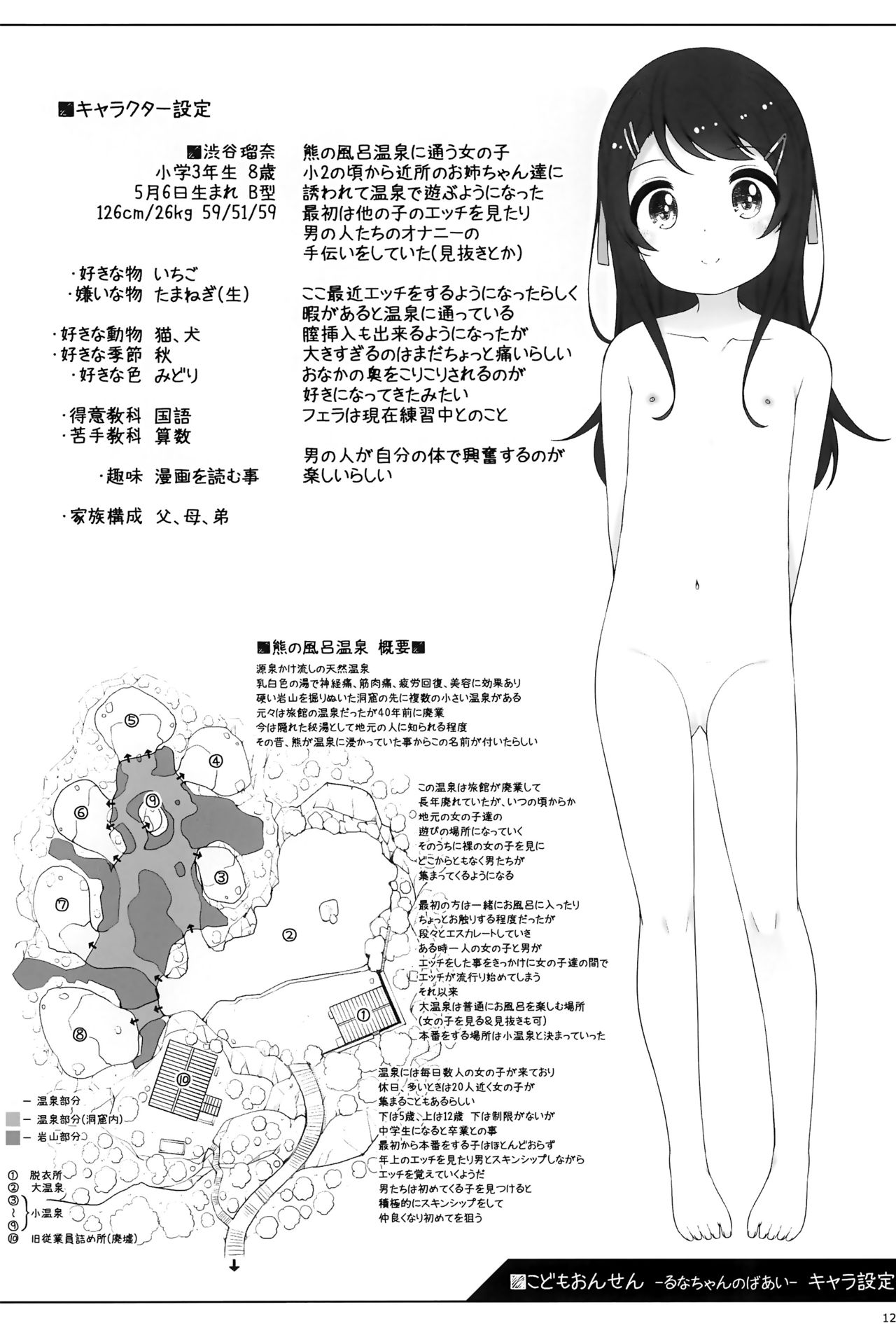 Kodomo Onsen -Runa-chan no Baai- - Page 13
