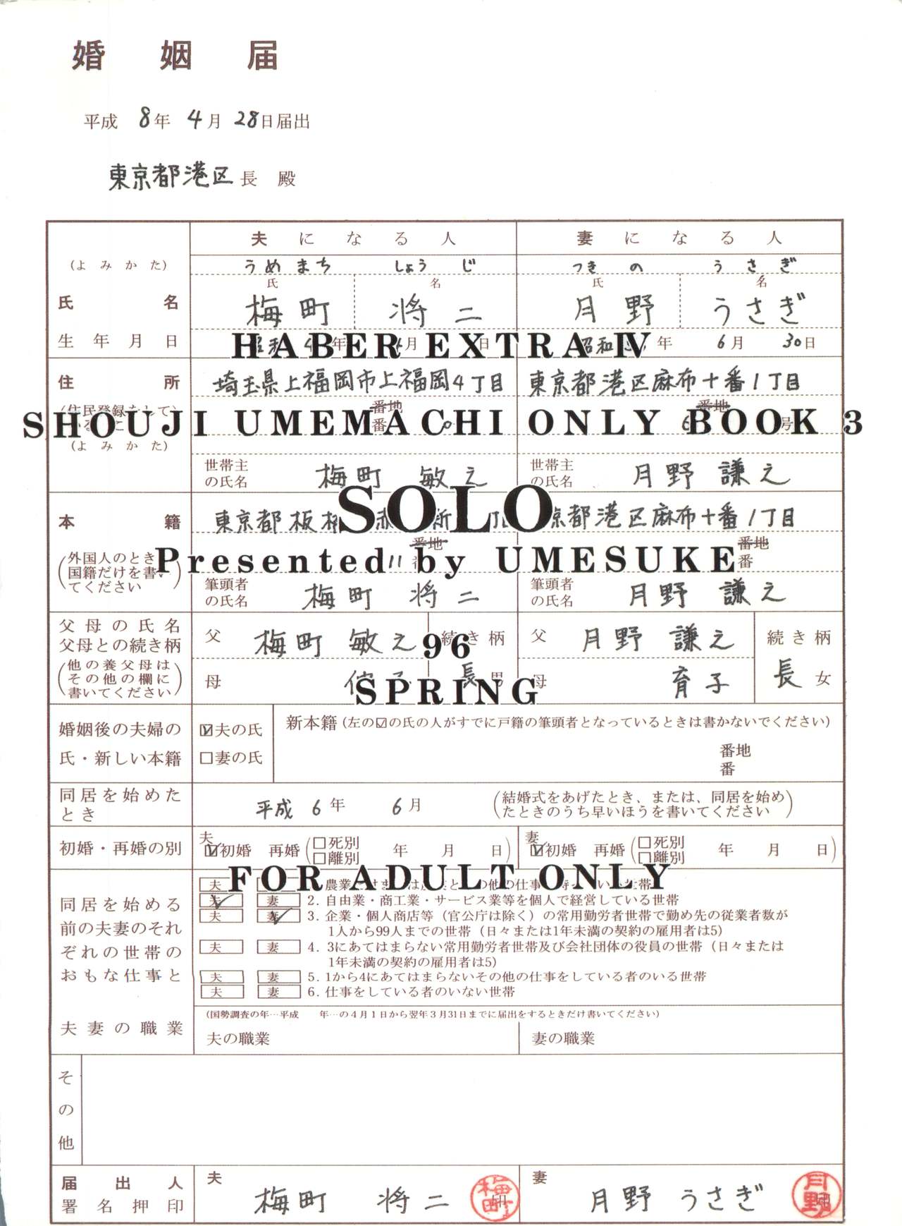 HABER EXTRA IV Shouji Umemachi Only Book 3 - SOLO - Page 40