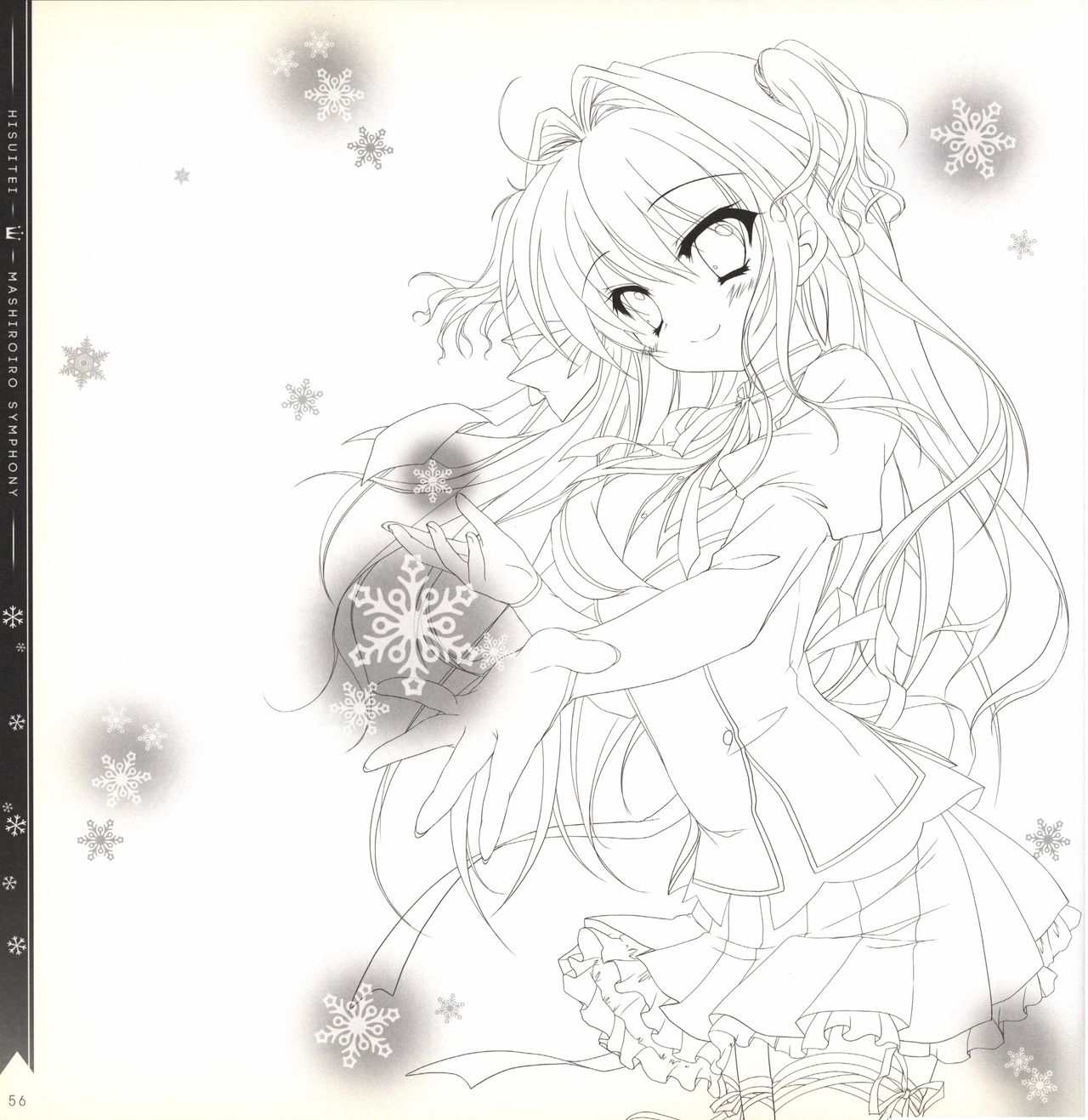 Mashiro-Iro Symphony illustration art book - Page 56