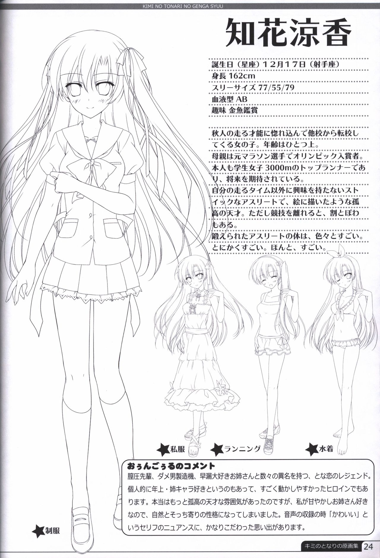 Kimi no Tonari no  illustration art book - Page 23