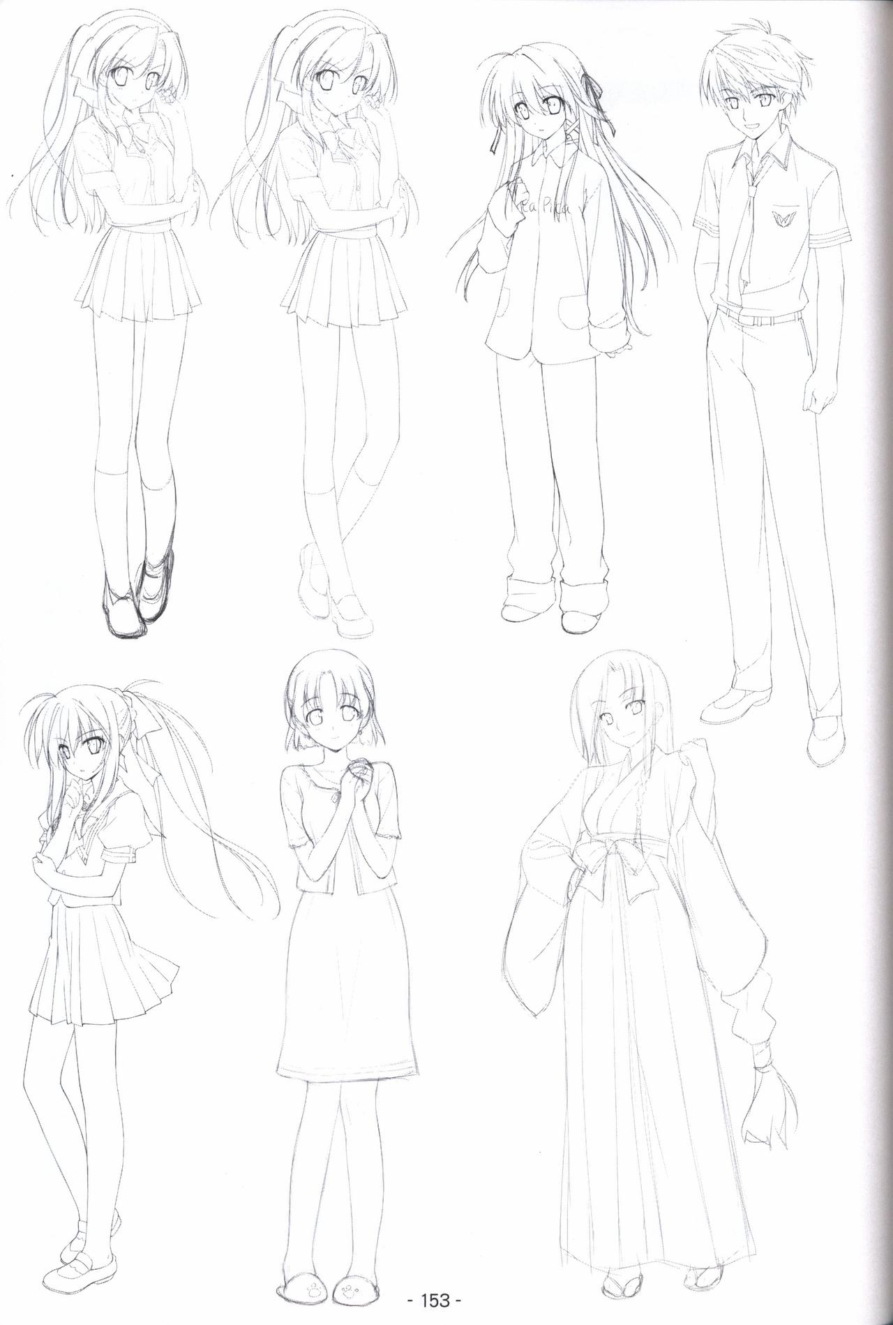 Hoshizora no Memoria -COMPLETE ART WORKS- - Page 152