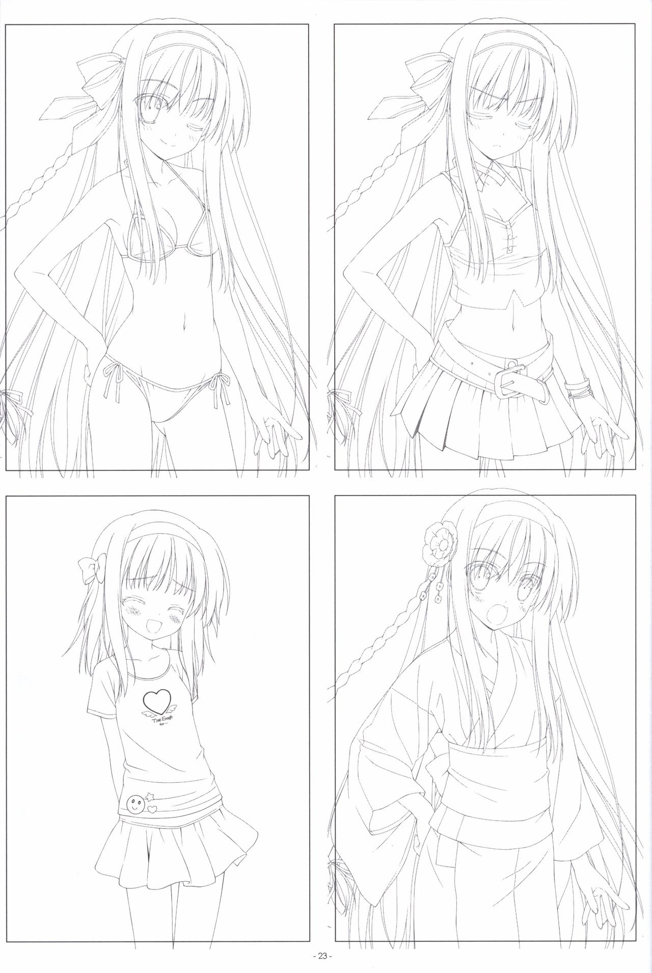 Irotoridori no Sekai COMPLETE ARTWORKS FIRST VOLUME -WORLD’S END- - Page 22