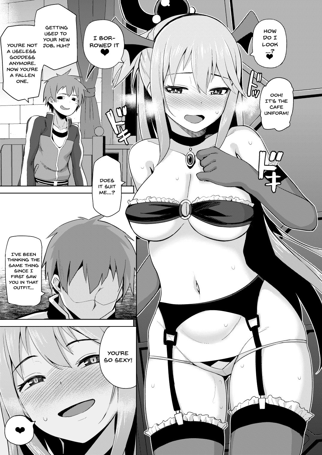 Damegami-sama no Succubus Beit! | A Worthless Goddess - Page 18