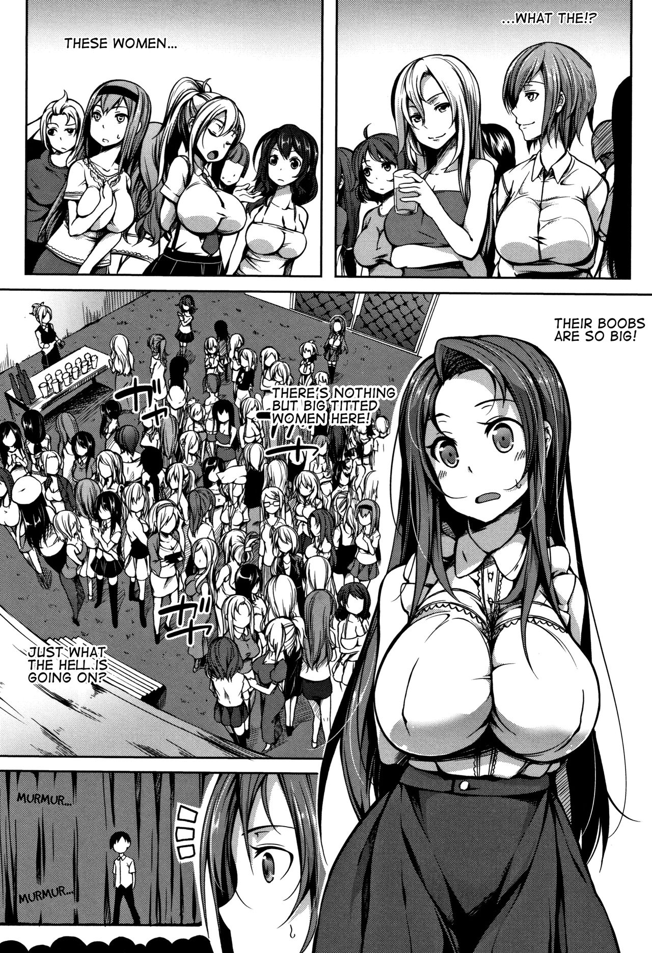 P@idol M@ster! Ch. 1-3 page 9 - sole male full censorship hentai manga - read online free