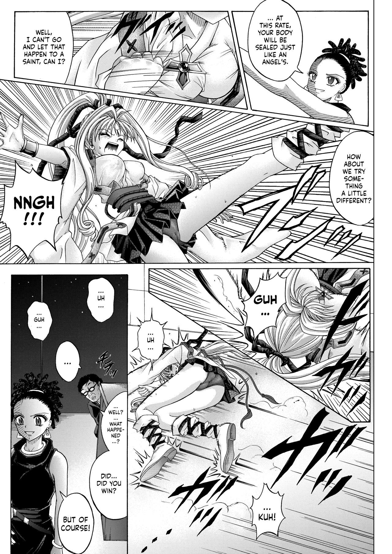 Rogue Spear 208 Download edition page 139 featuring maron kusakabe kamikaze kaitou jeanne parody - mosaic censorship glasses hentai manga - read online free