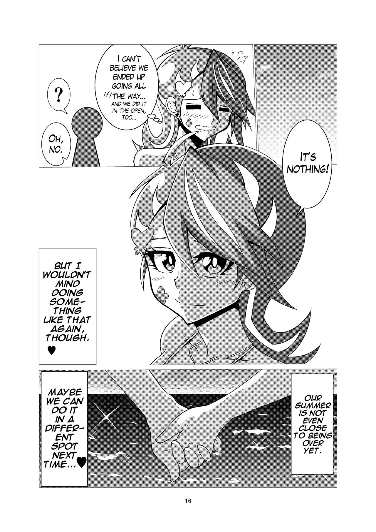 Blue Girl-chan to Umi de Asobimashita - Page 15