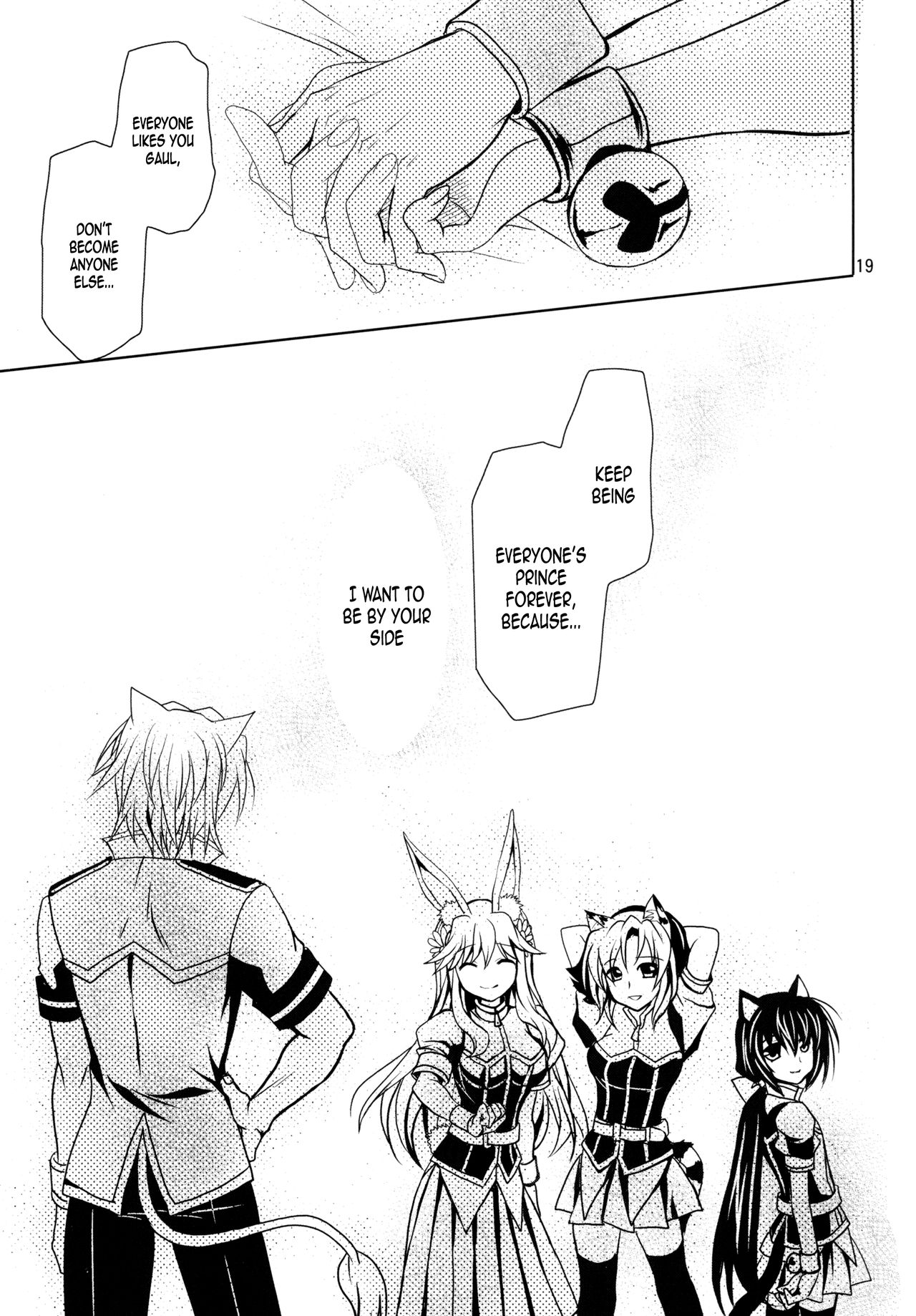 WONDeRFUL KITTeN page 19 featuring noir vinocacao dog days parody - stockings kemonomimi hentai manga - read online free