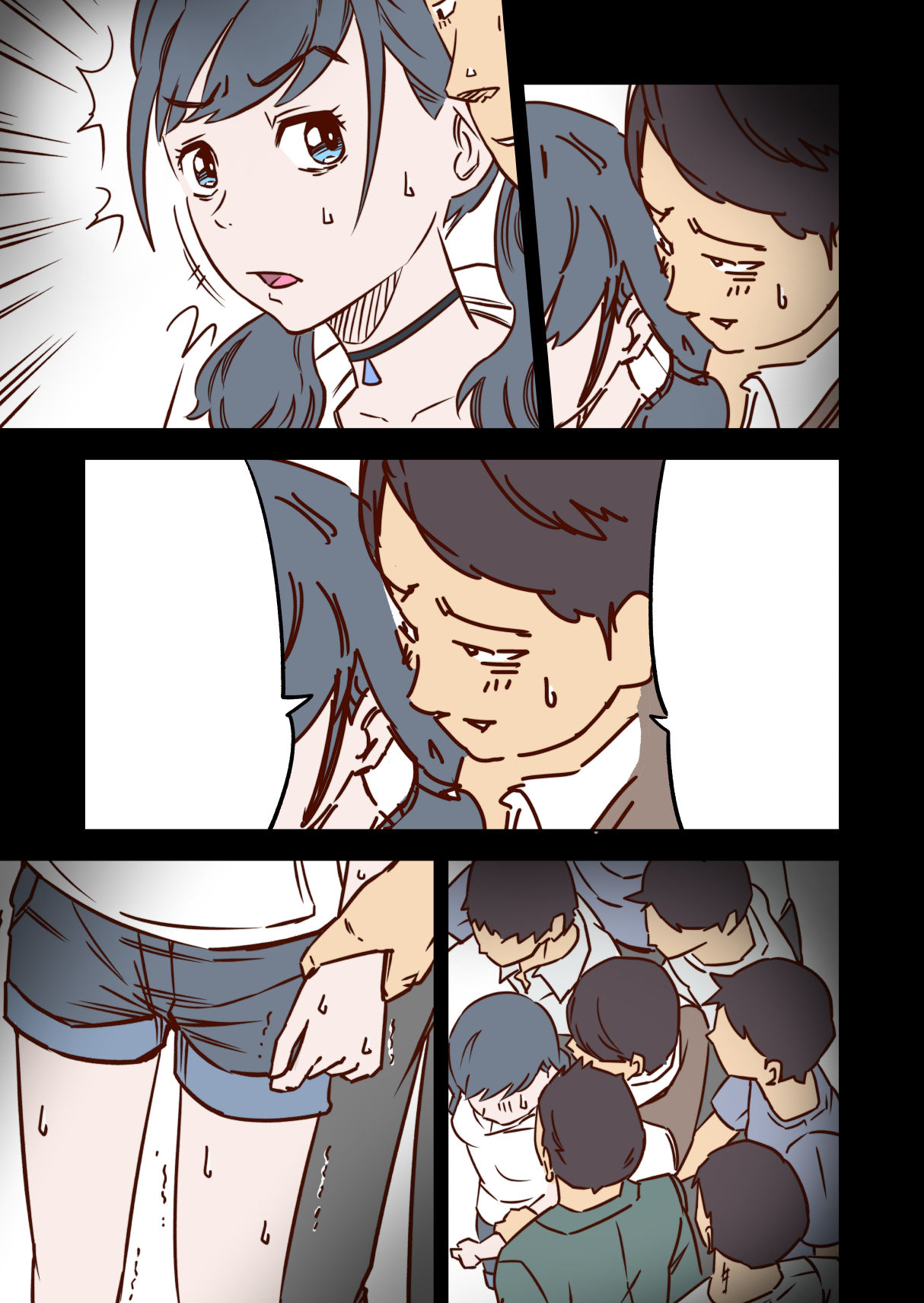 Tenki no Ko o Bus Chikan de Shikkin Zecchou Saseta Watashi no Riyuu | 我讓「天氣之子」被公車癡漢弄到漏尿高潮的理由 page 39 featuring amano hina tenki no ko parody - sole female full color hentai manga - read online free