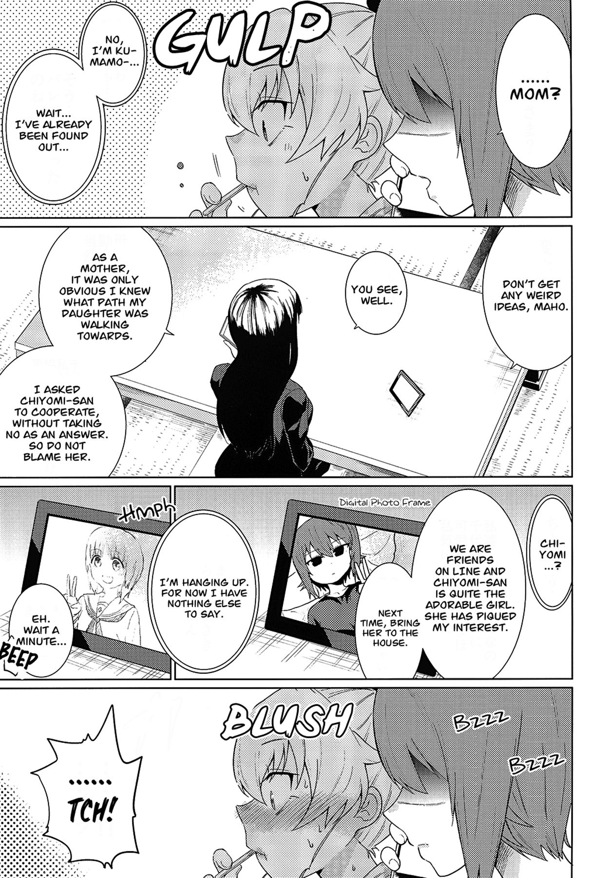 Maho to Chovy wa mada Tsukiawanai | Maho and Chovy Are Still Not Dating page 24 featuring chiyomi anzai girls und panzer parody - yuri females only hentai manga - read online free