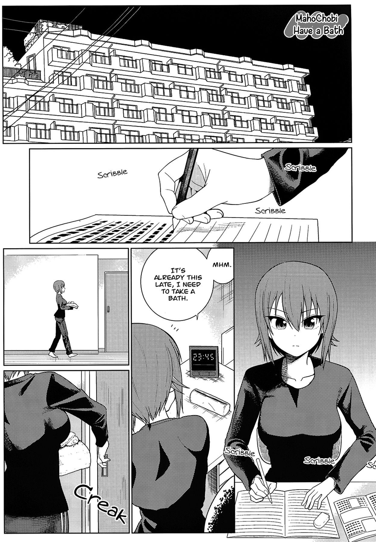 Maho to Chovy wa mada Tsukiawanai | Maho and Chovy Are Still Not Dating page 28 featuring chiyomi anzai girls und panzer parody - yuri females only hentai manga - read online free