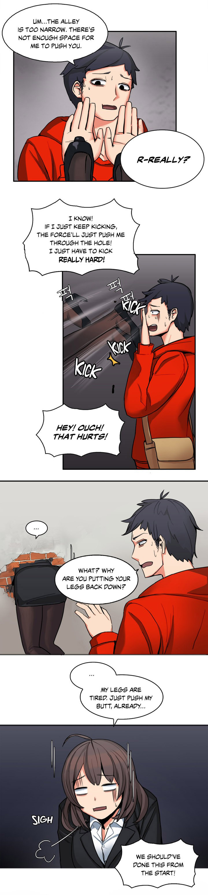 The Girl That Got Stuck in the Wall Ch.5/11 - Page 11