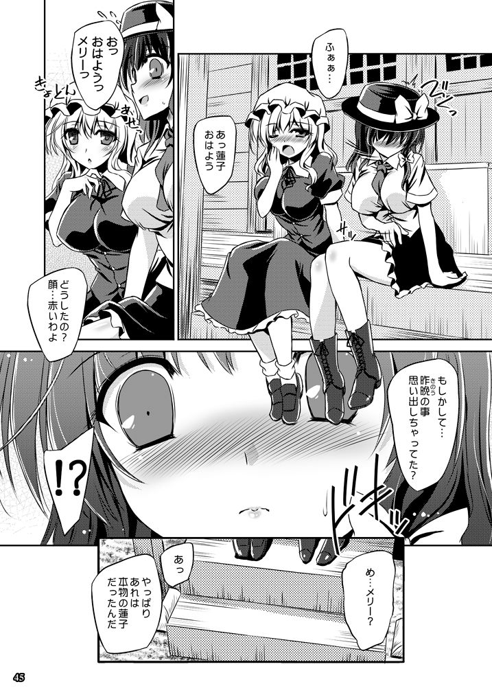 Yume to Utsutsu no Kyoukai de (Touhou Project) [Digital - Page 45