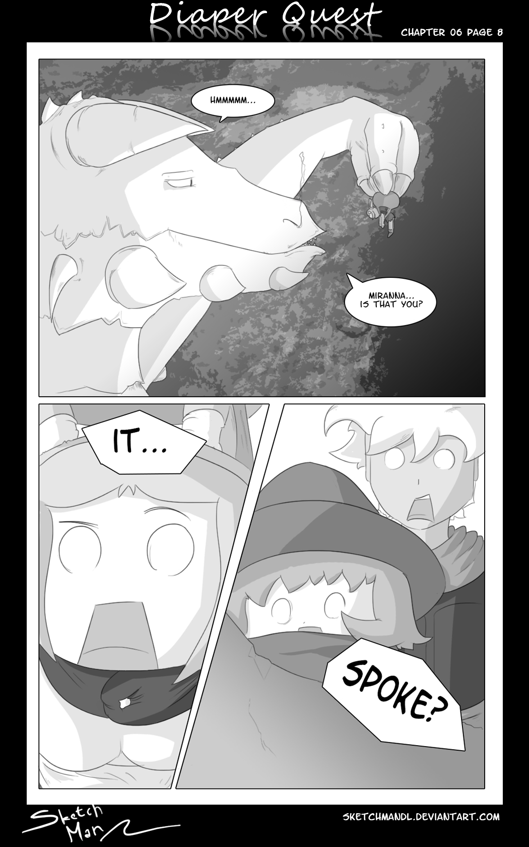 Sketch Man's Diaper Quest Complete - Page 104