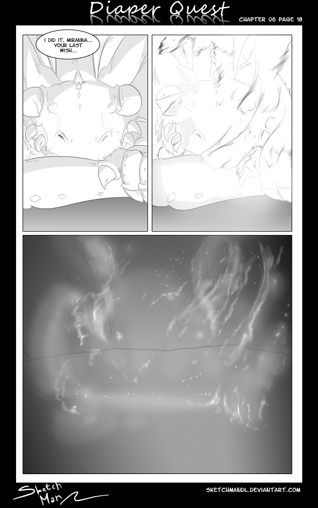 Sketch Man's Diaper Quest Complete - Page 114