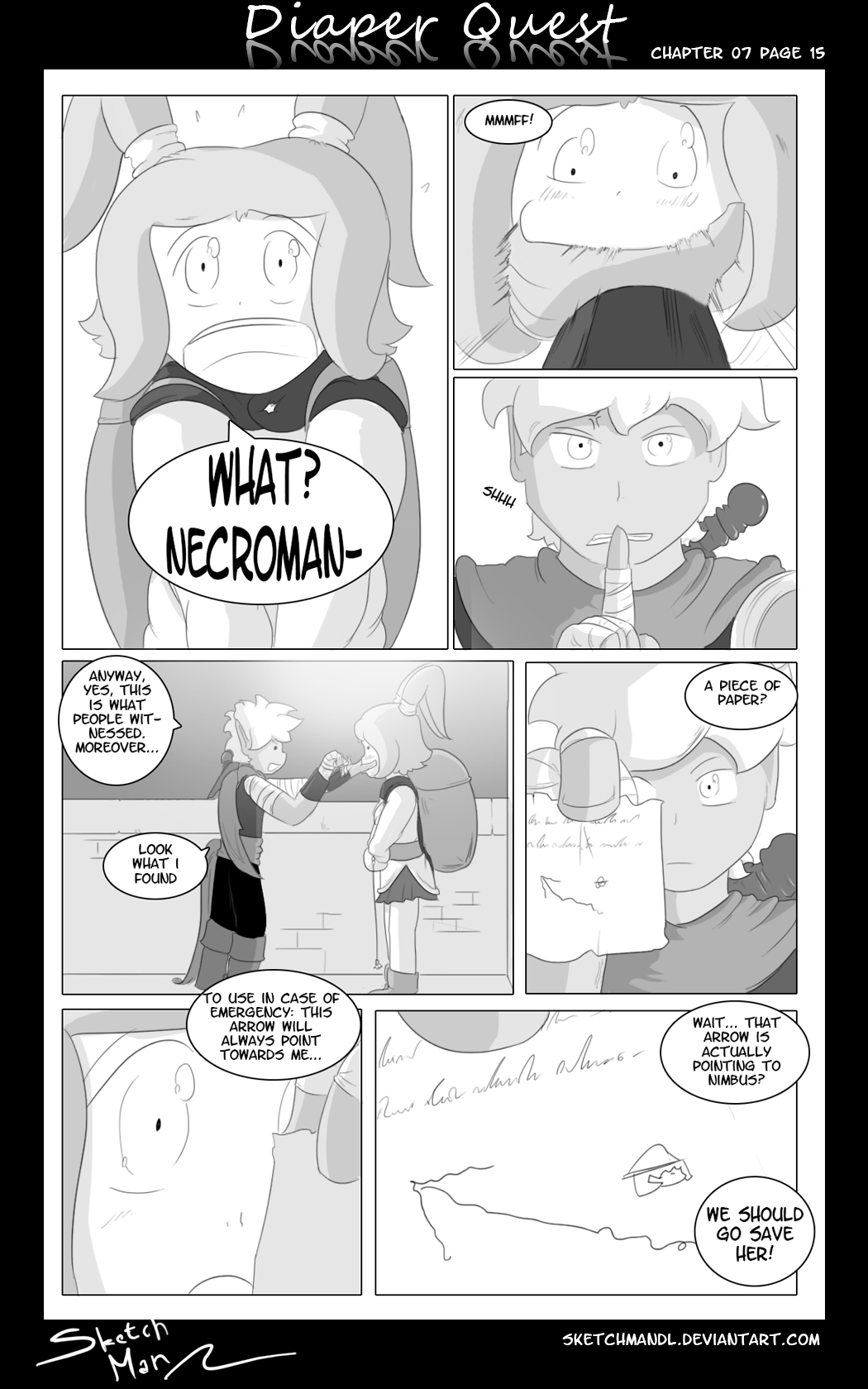 Sketch Man's Diaper Quest Complete - Page 130