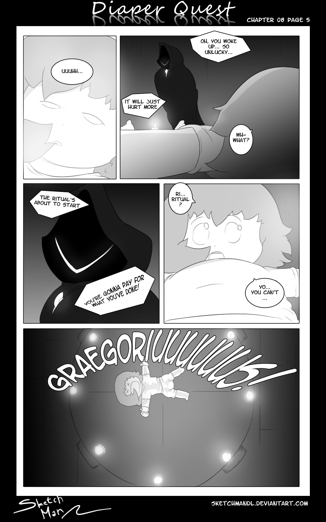 Sketch Man's Diaper Quest Complete - Page 138