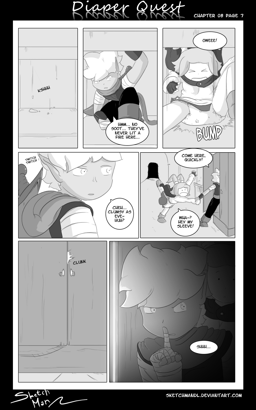 Sketch Man's Diaper Quest Complete - Page 140