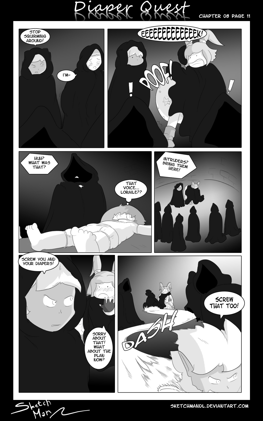 Sketch Man's Diaper Quest Complete - Page 144