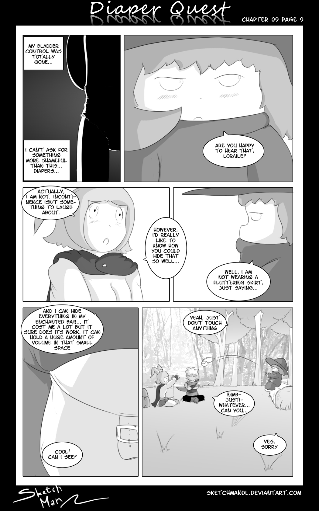 Sketch Man's Diaper Quest Complete - Page 160