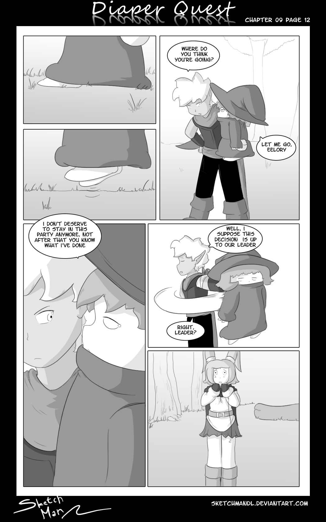 Sketch Man's Diaper Quest Complete - Page 163