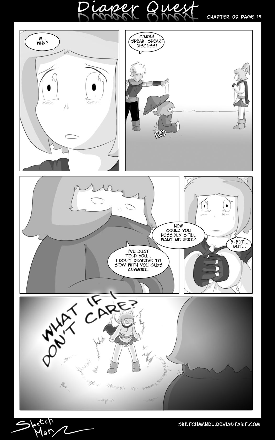 Sketch Man's Diaper Quest Complete - Page 164