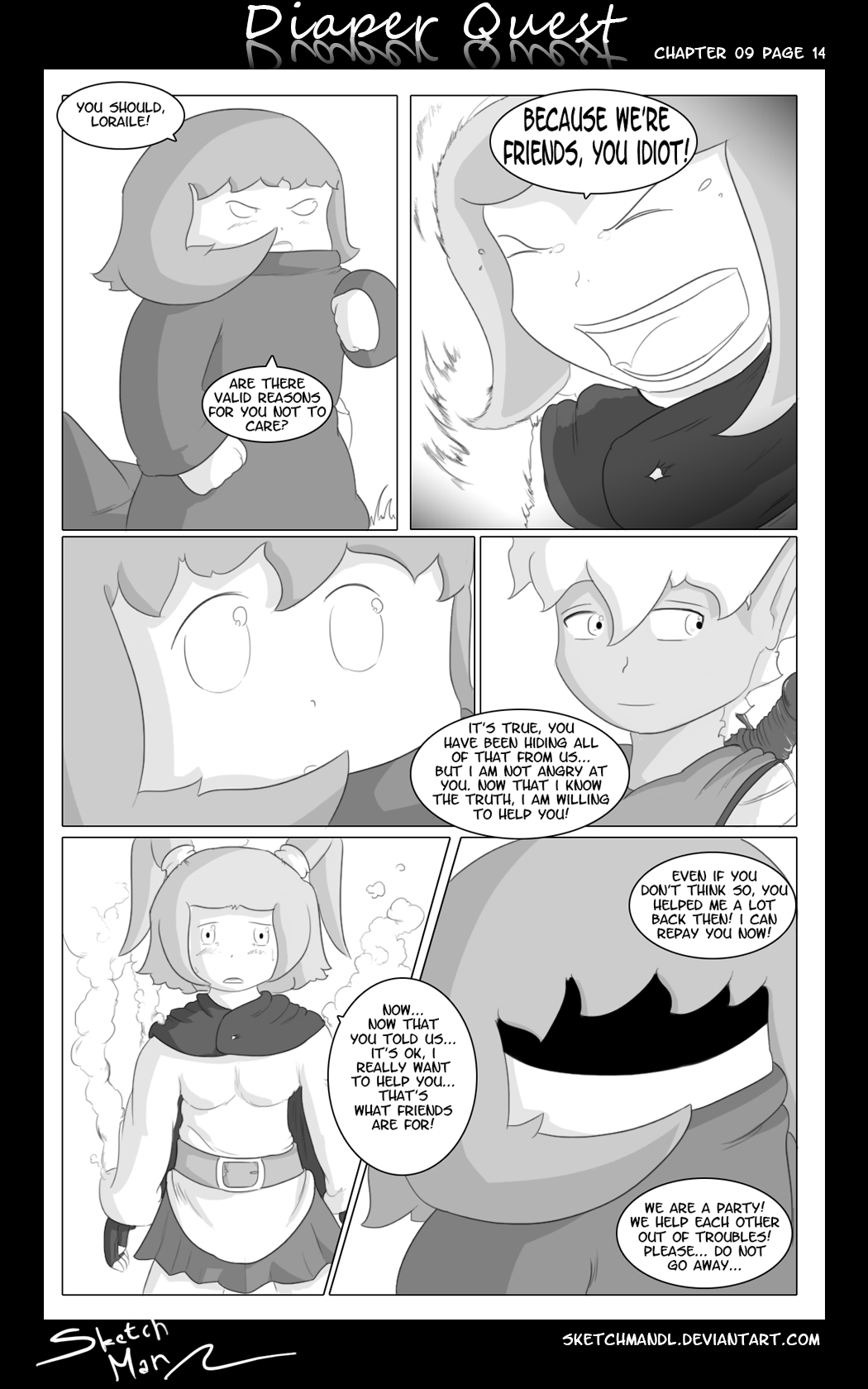 Sketch Man's Diaper Quest Complete - Page 165