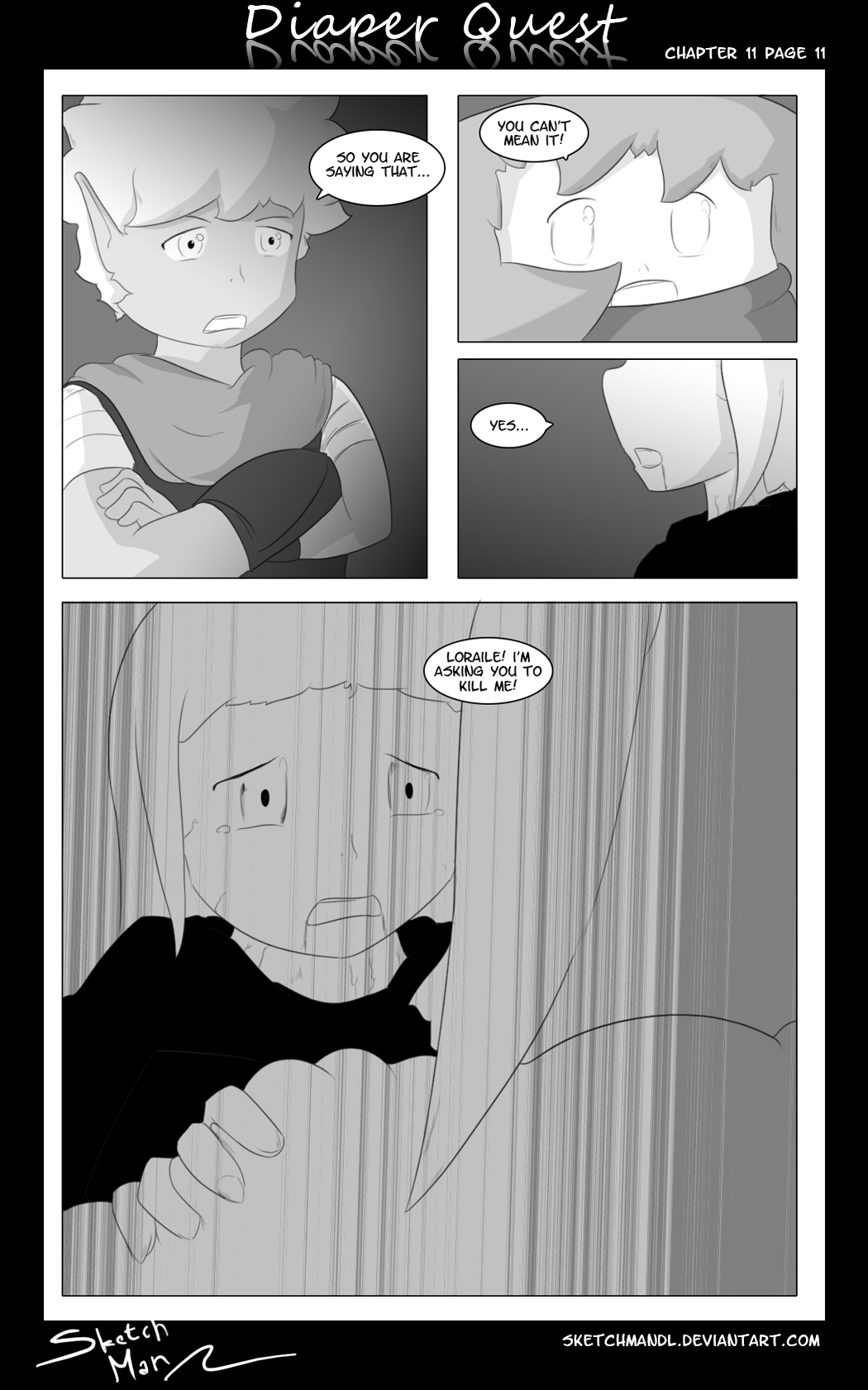 Sketch Man's Diaper Quest Complete - Page 201