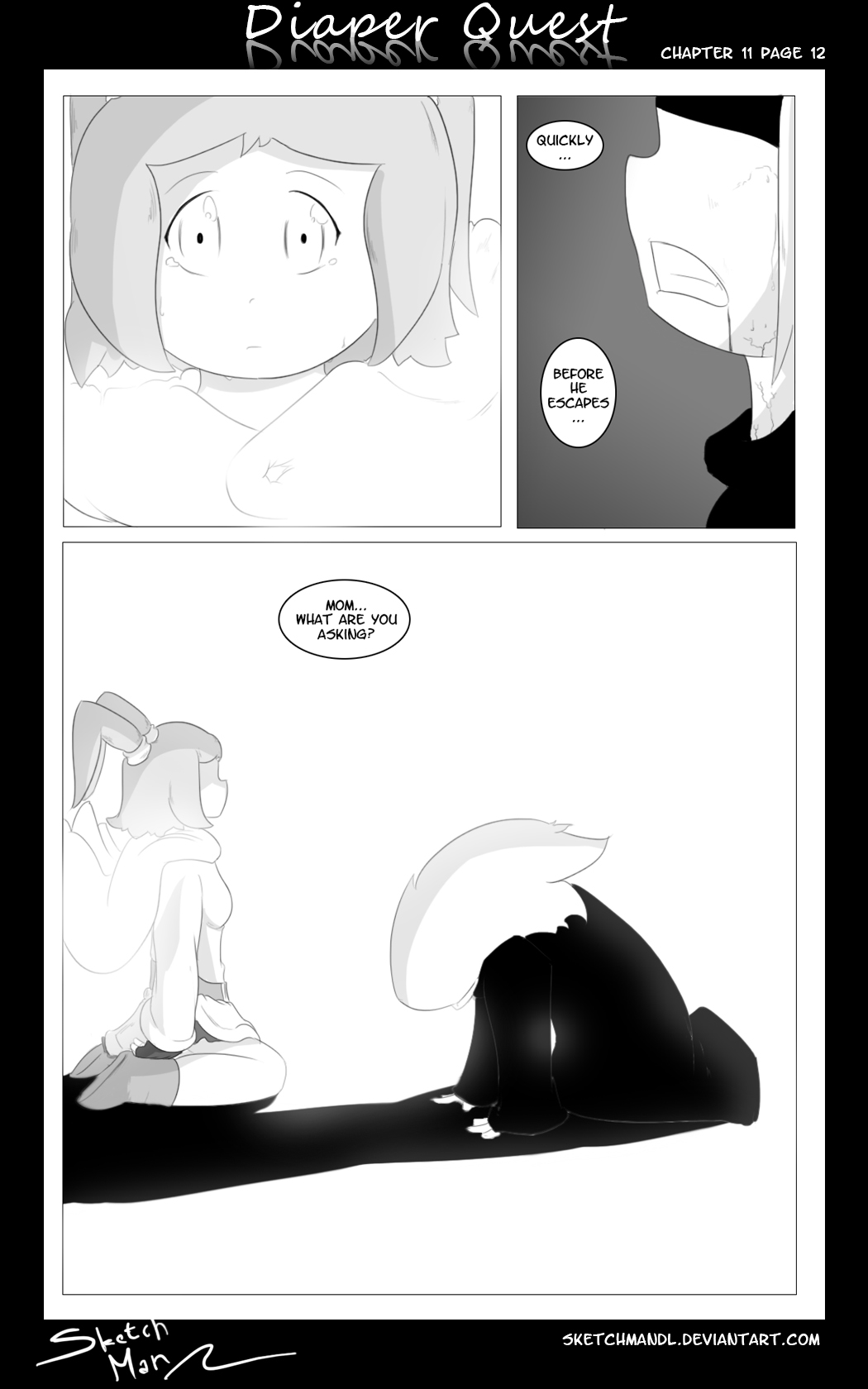 Sketch Man's Diaper Quest Complete - Page 202