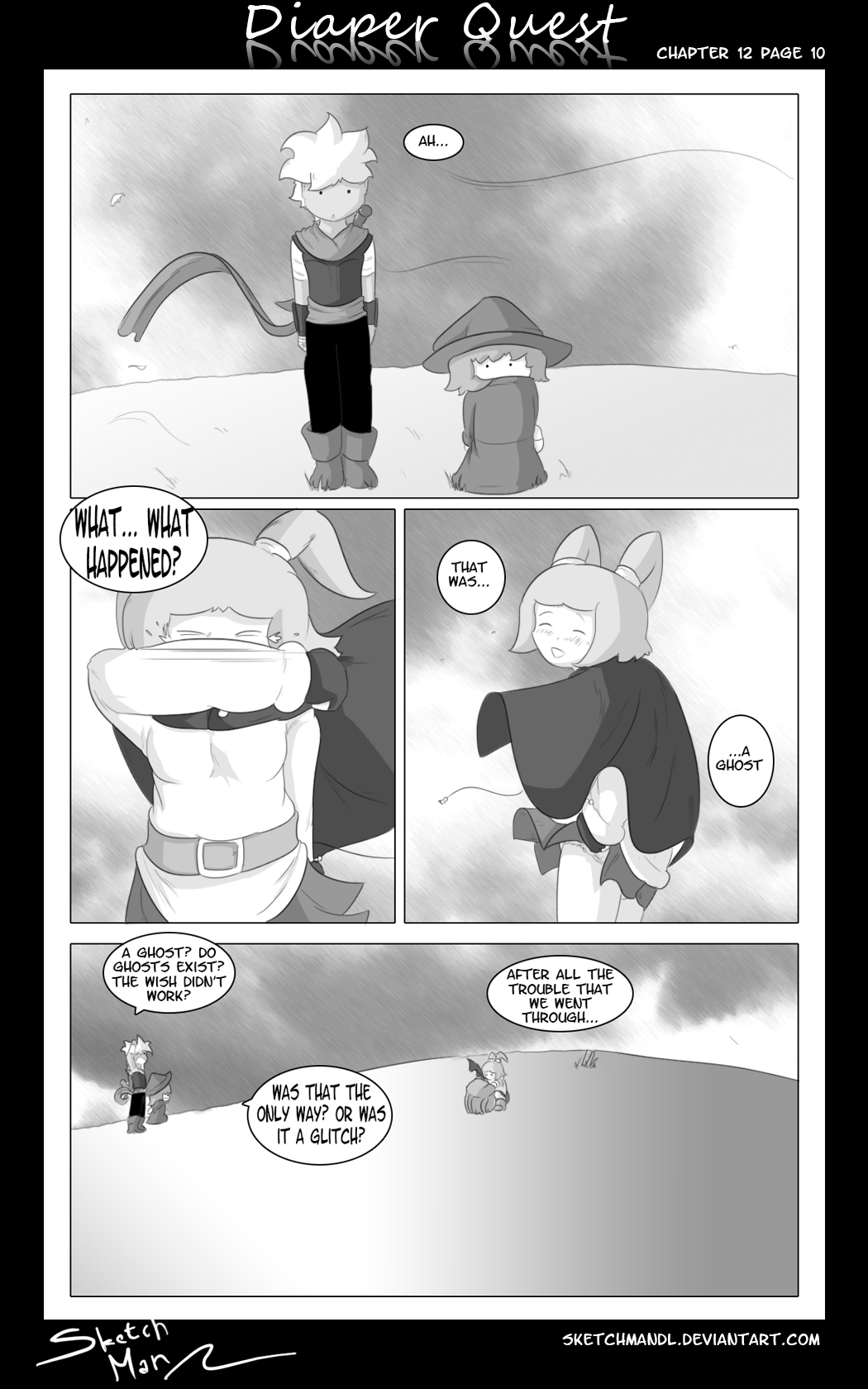 Sketch Man's Diaper Quest Complete - Page 219