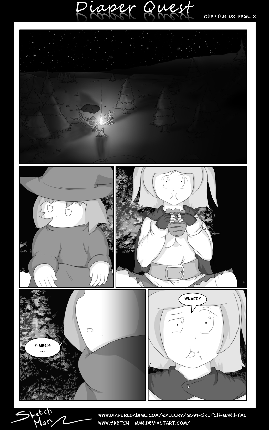 Sketch Man's Diaper Quest Complete - Page 22