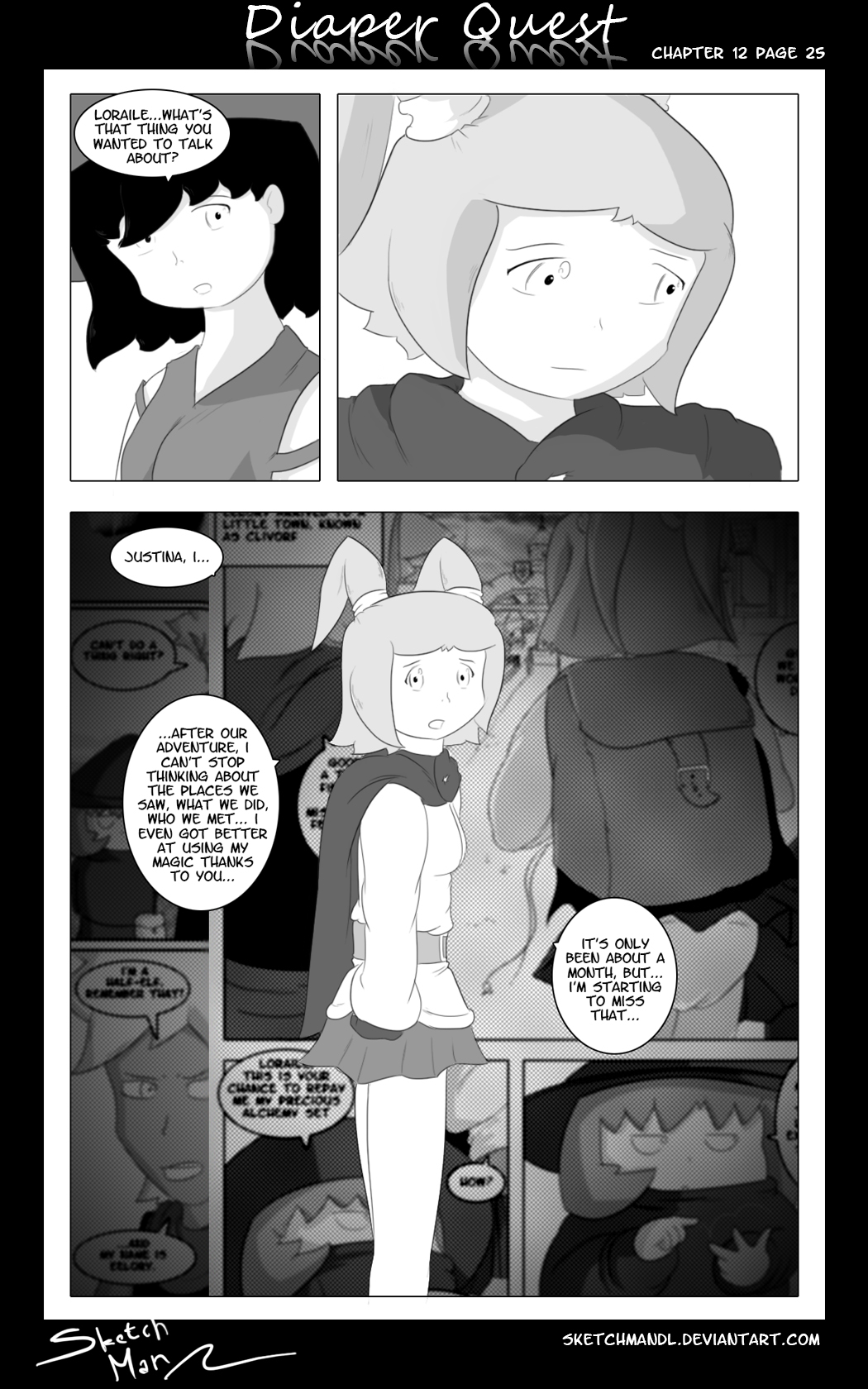 Sketch Man's Diaper Quest Complete - Page 234