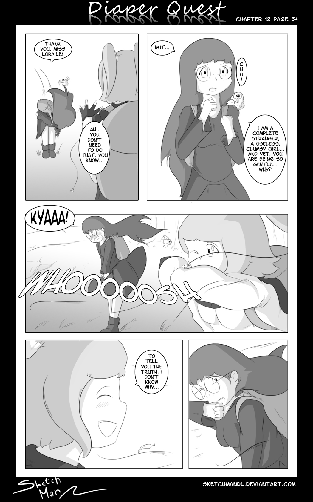 Sketch Man's Diaper Quest Complete - Page 243