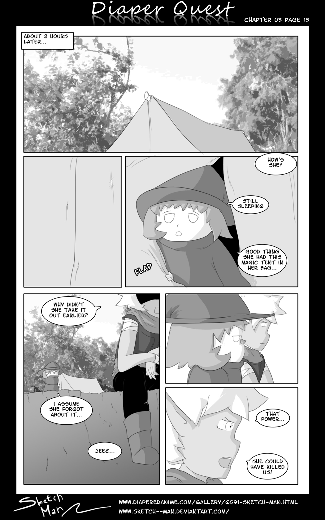 Sketch Man's Diaper Quest Complete - Page 52