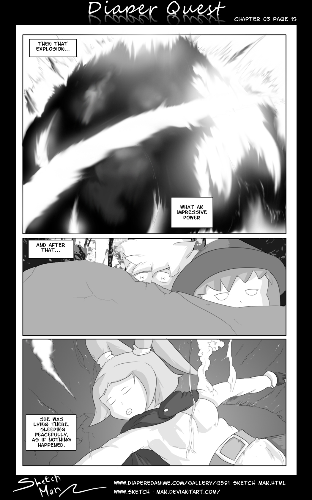 Sketch Man's Diaper Quest Complete - Page 54