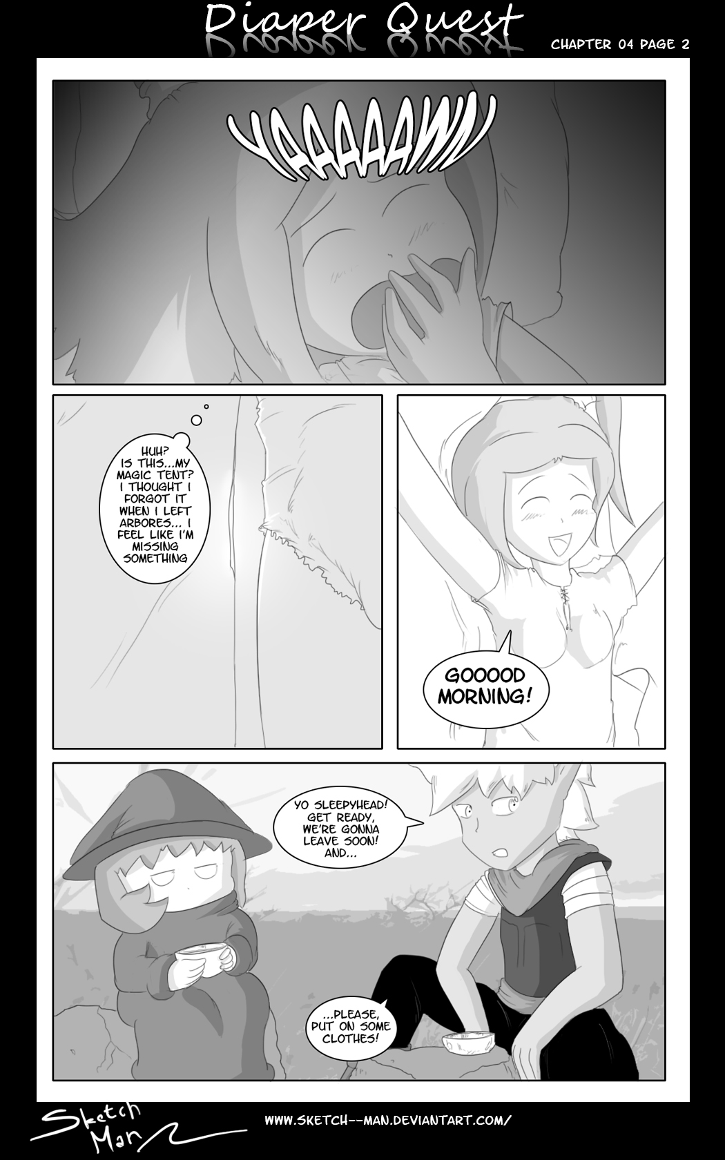 Sketch Man's Diaper Quest Complete - Page 60