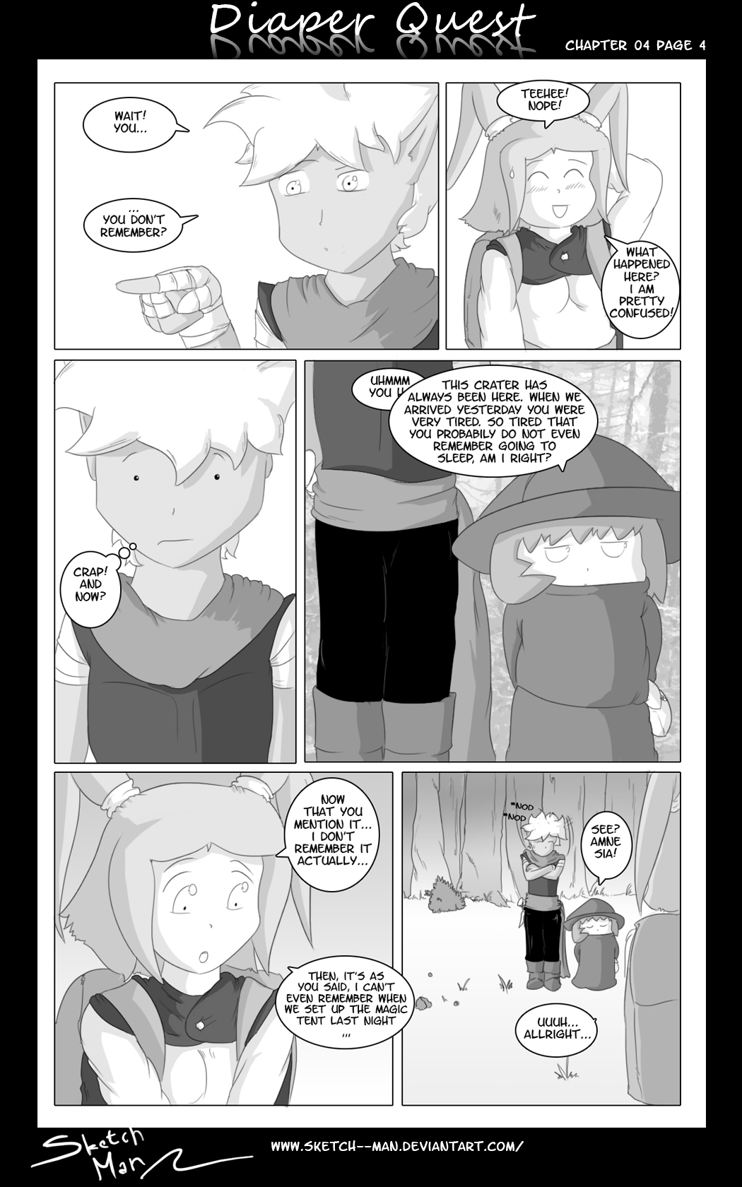 Sketch Man's Diaper Quest Complete - Page 62