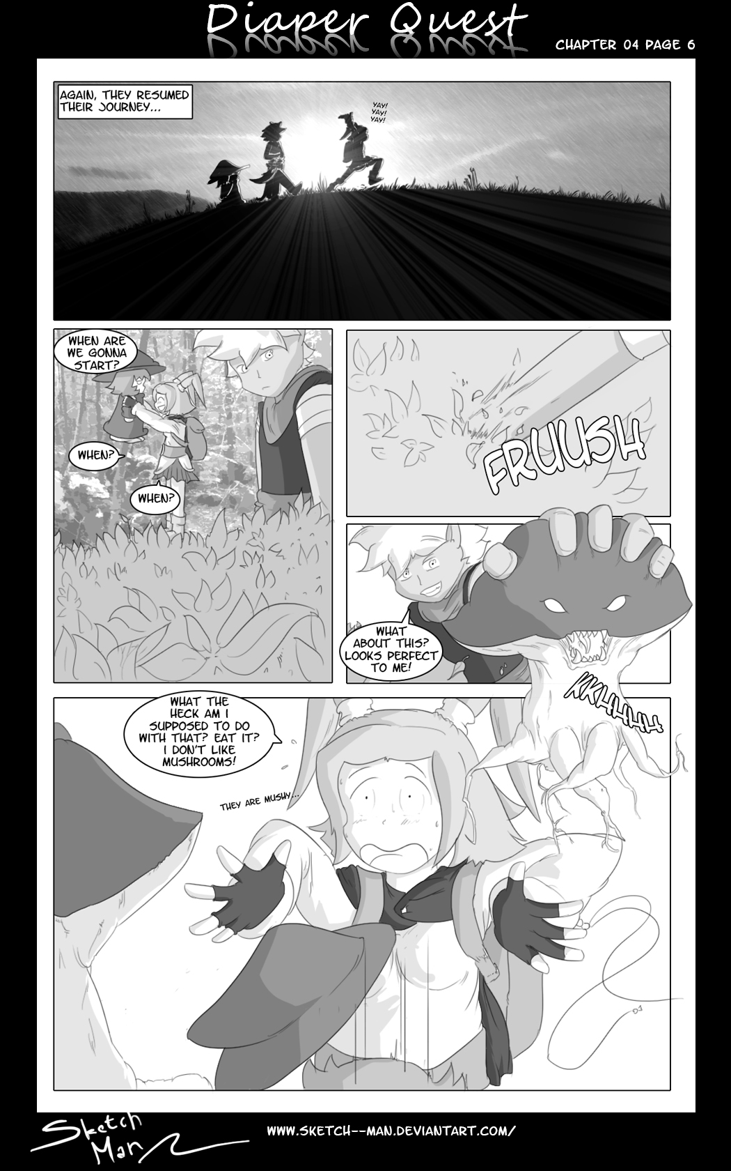 Sketch Man's Diaper Quest Complete - Page 64