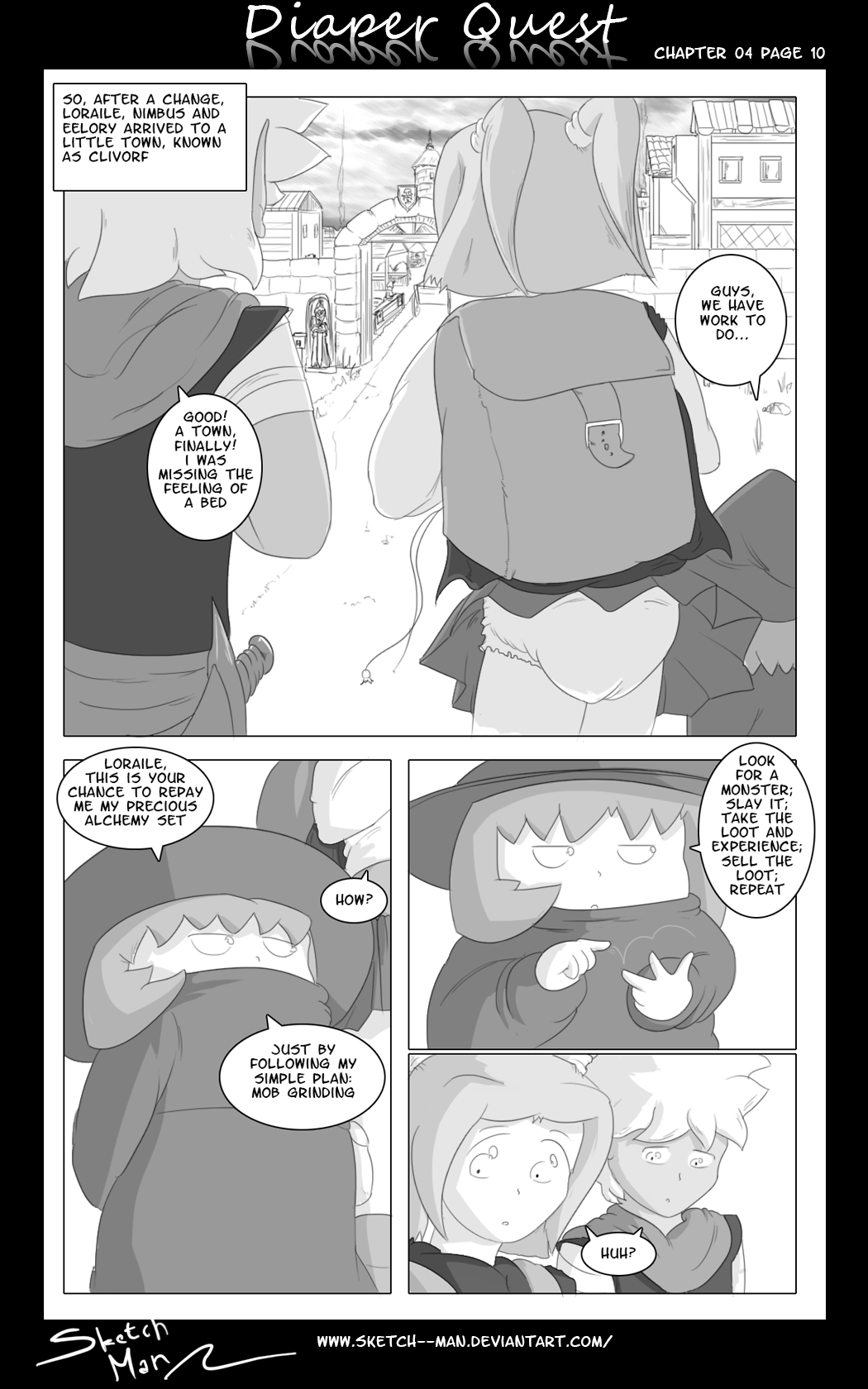 Sketch Man's Diaper Quest Complete - Page 68