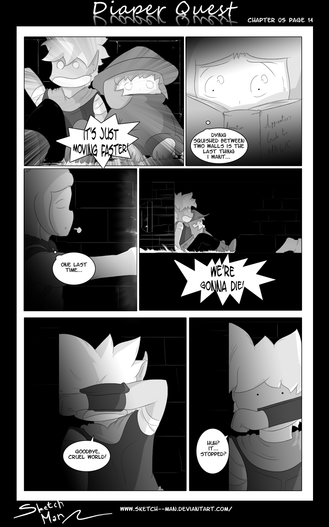 Sketch Man's Diaper Quest Complete - Page 91
