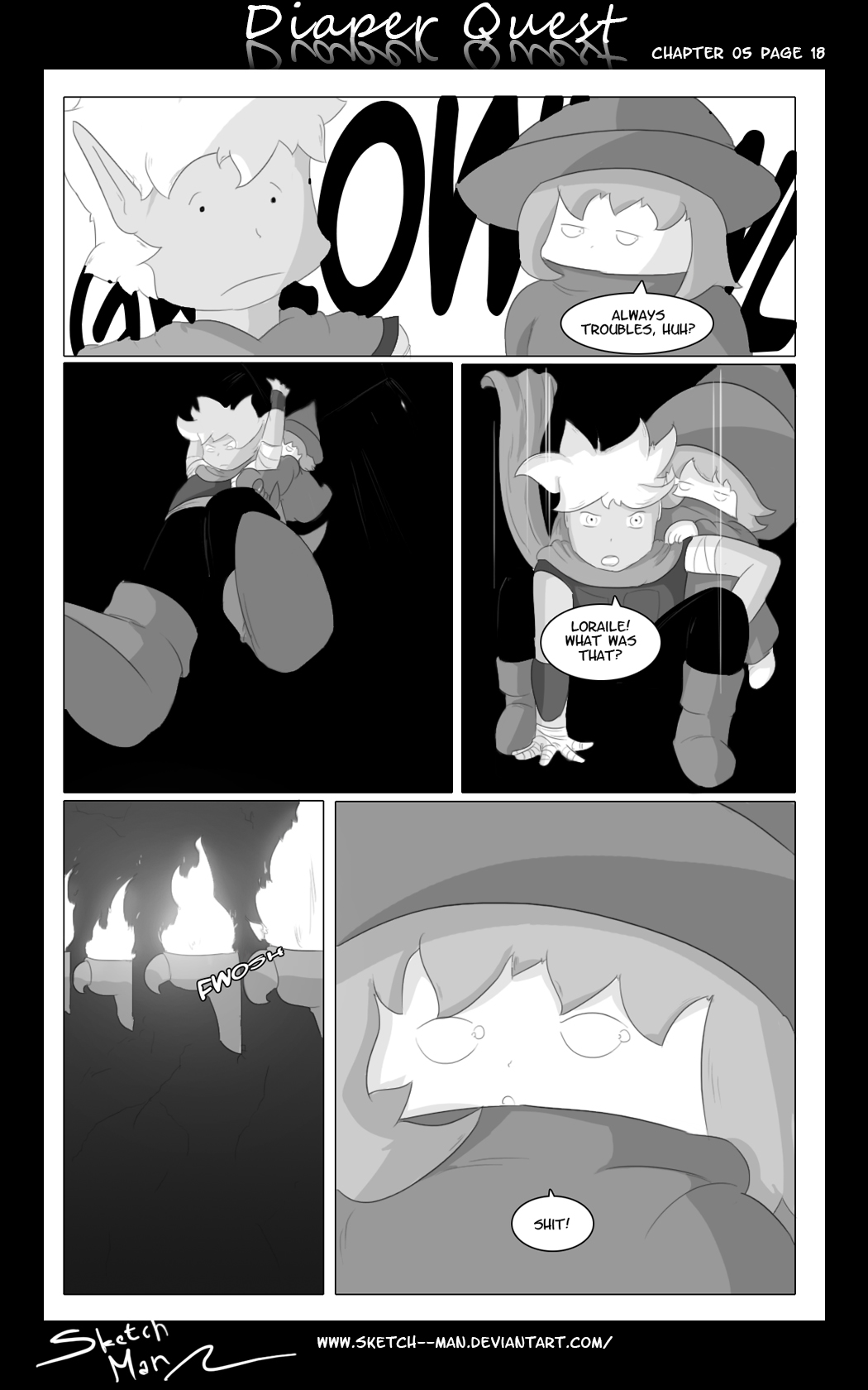 Sketch Man's Diaper Quest Complete - Page 95